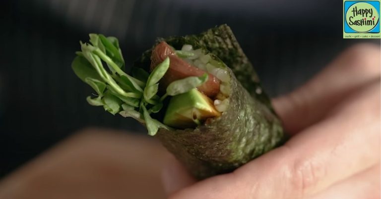 shrimp hand roll