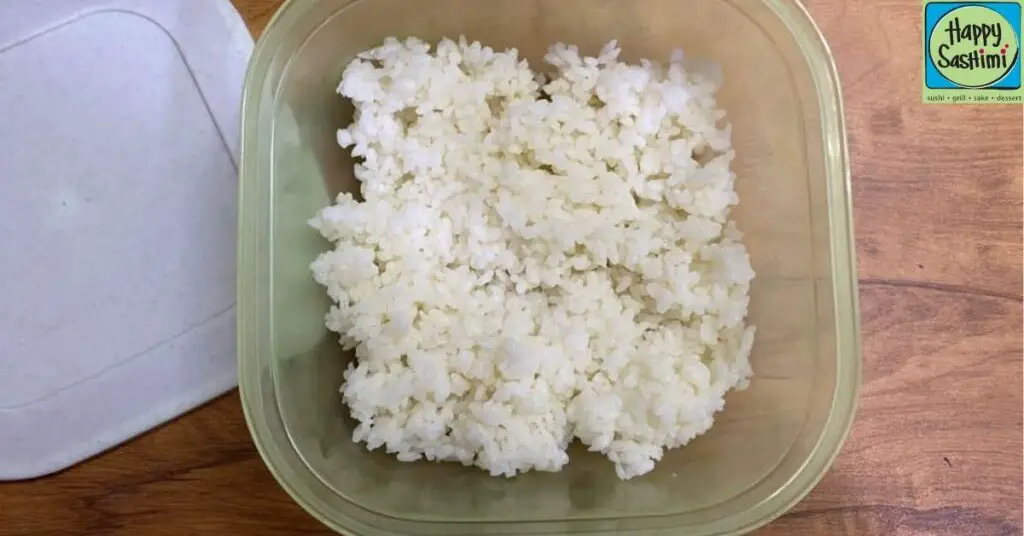 Storing Uncooked Sushi Rice