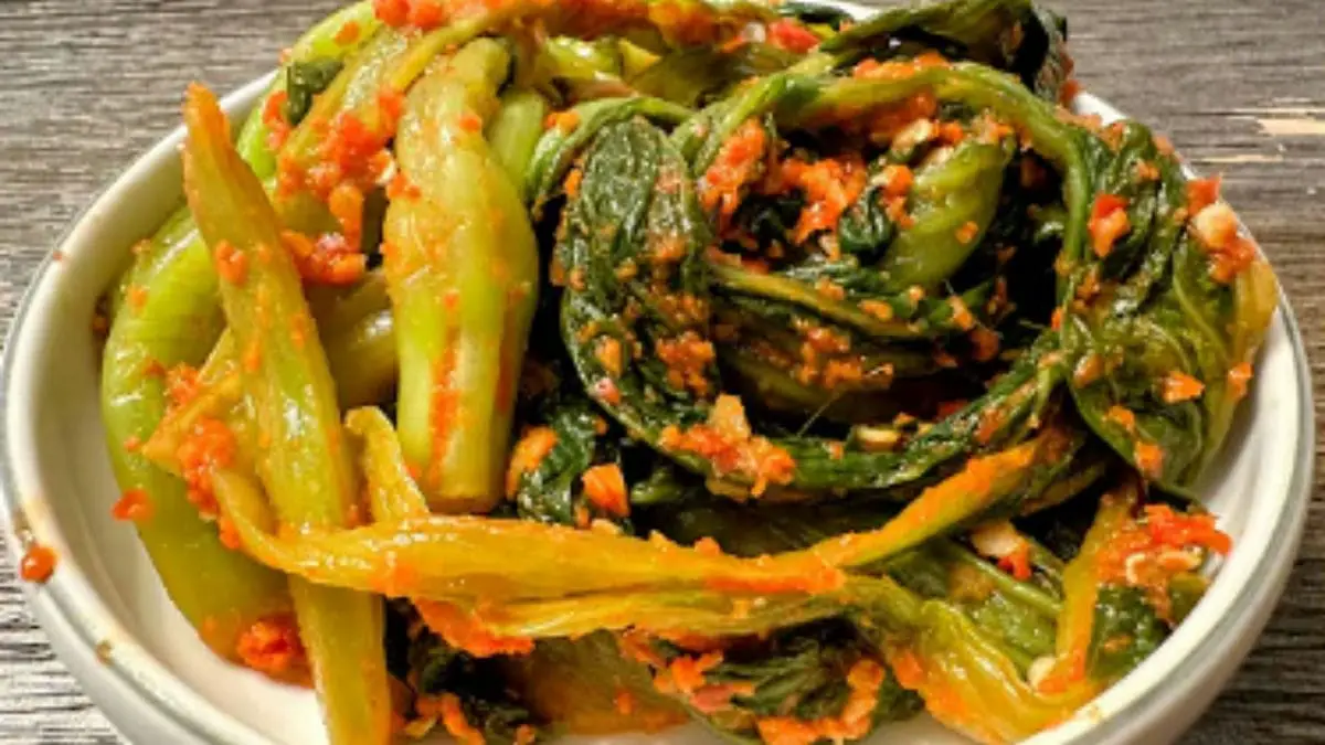 mustard green kimchi