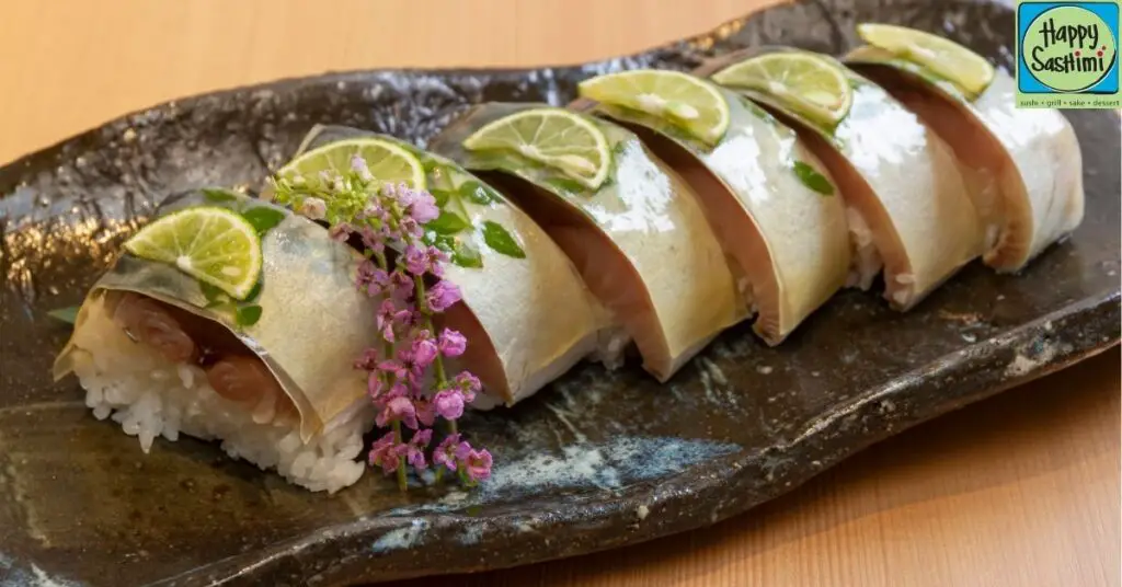 Preparing for Spanish Mackerel Sushi Sashimi