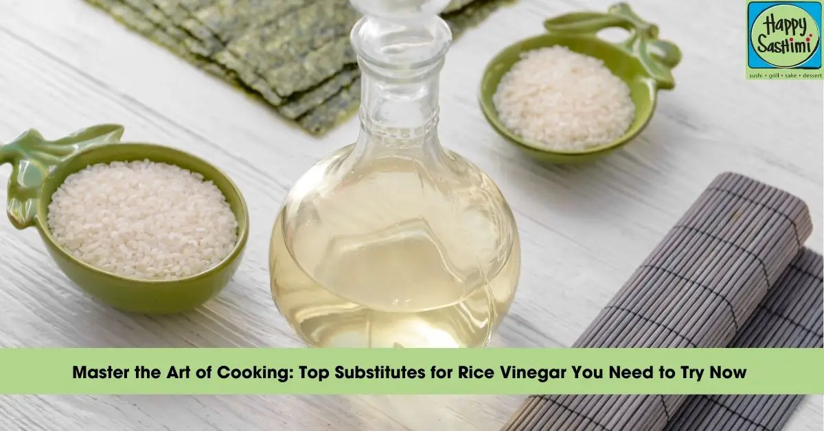 Rice Vinegar Substitutes