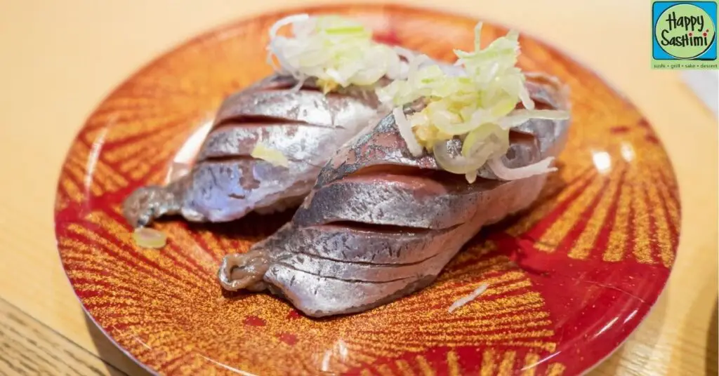 Serving and Storing Spanish Mackerel Sushi Sashimi