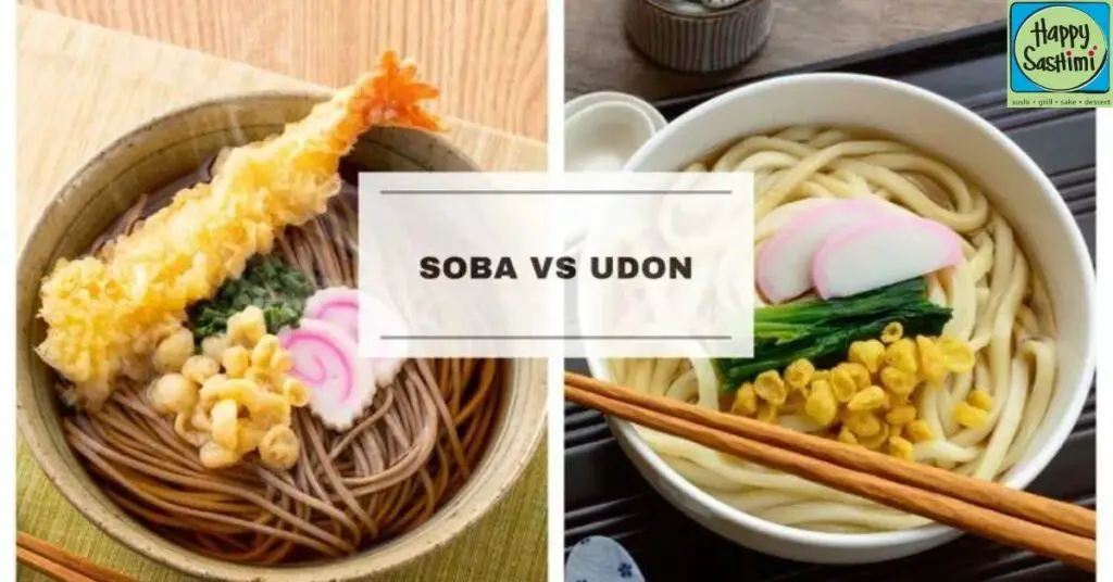 Udon and Soba Point by Point Comparison