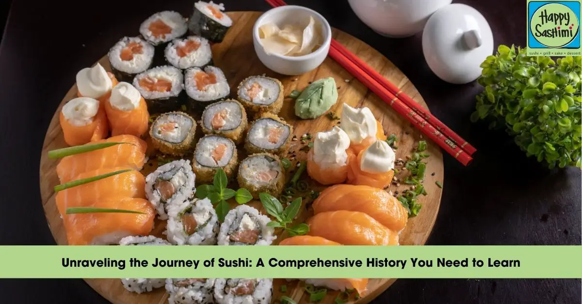 a brief history of sushi learn