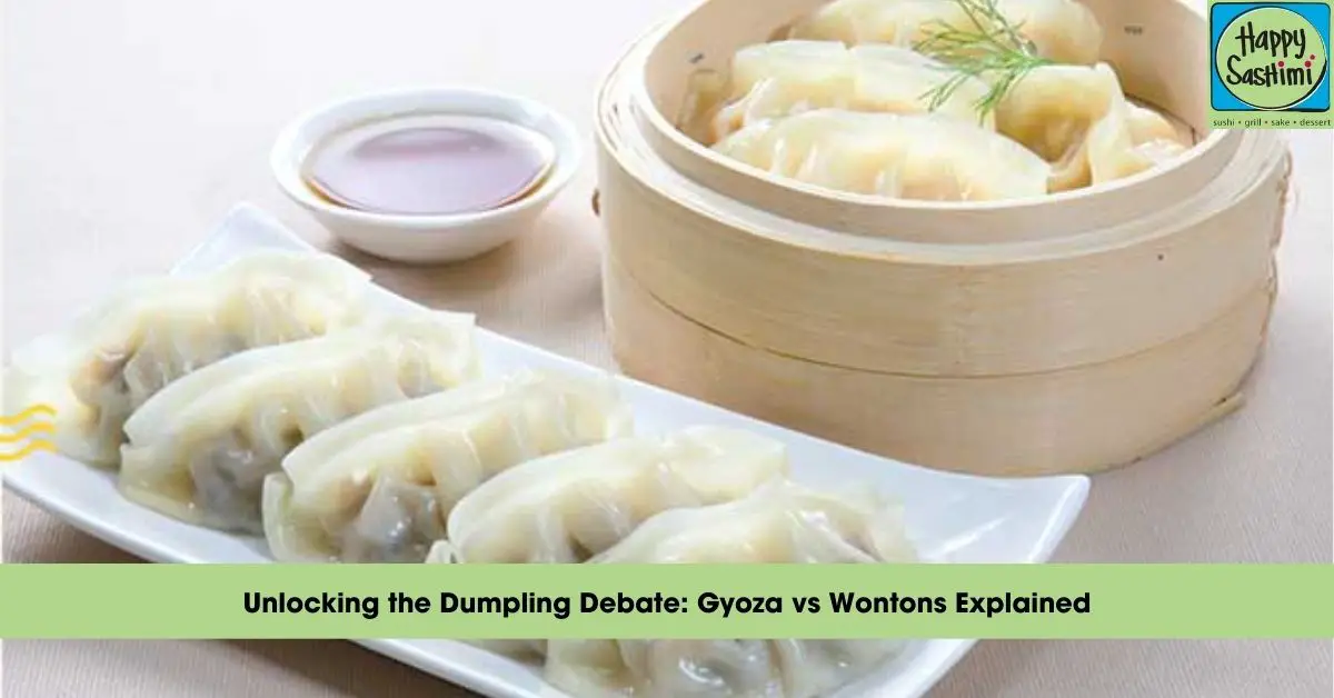 difference gyoza wontons