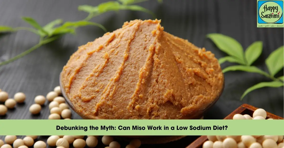 is miso bad for a low sodium diet