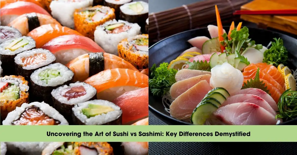 sushi vs sashimi key differences explained