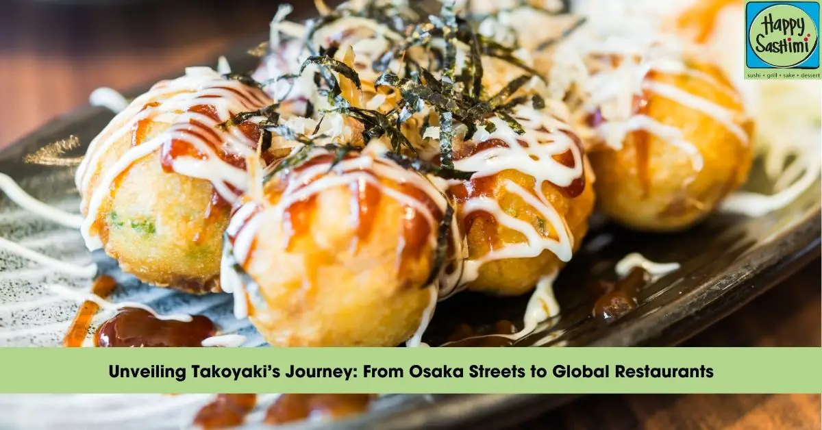 takoyaki from street food to restaurant fare