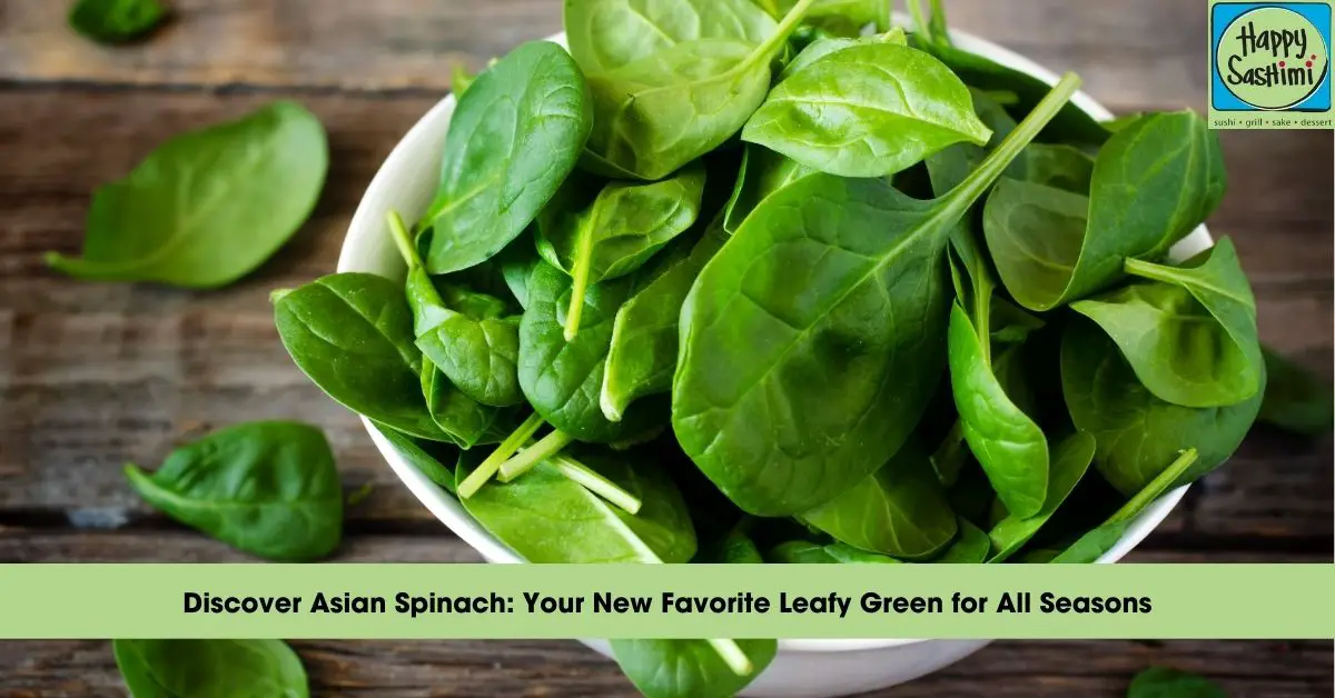 what is asian spinach