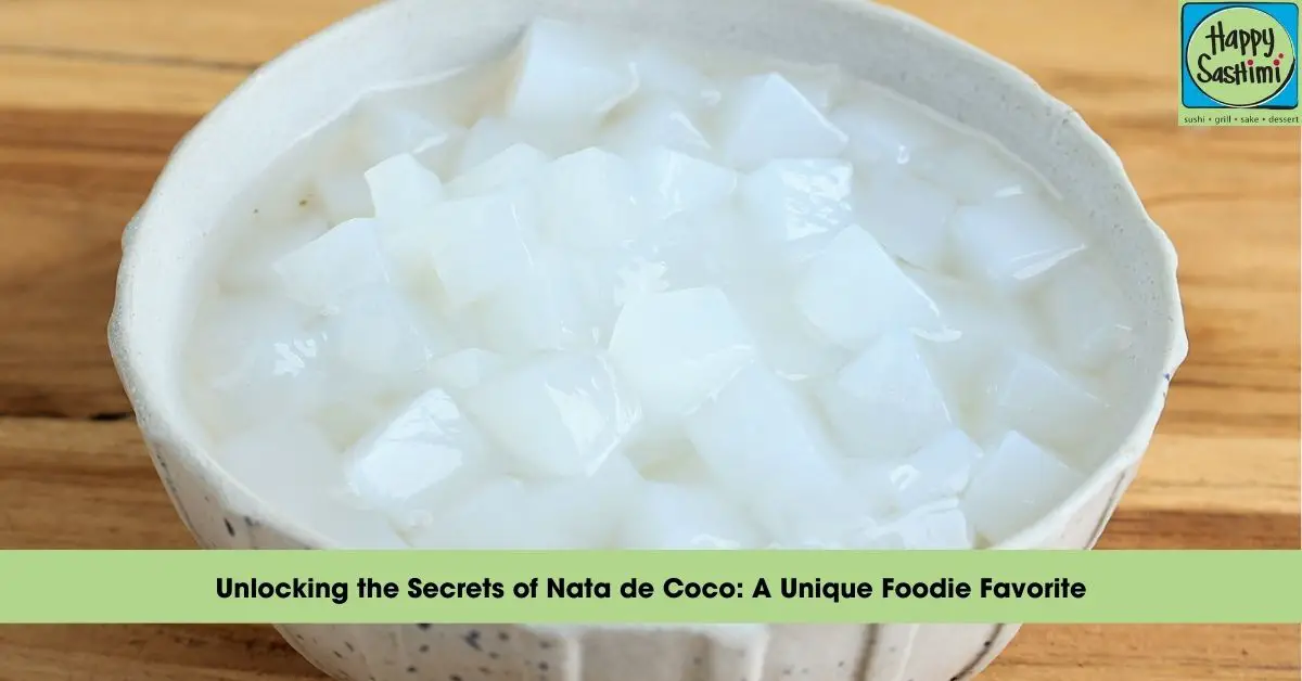 what is nata de coco